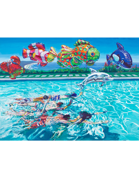 Fish Out of Water 42" x 30.8" Giclée Canvas Print
