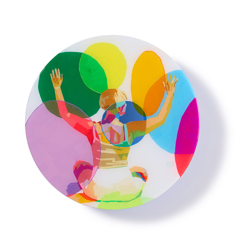 Giving Permission - 12" circle - Image 2
