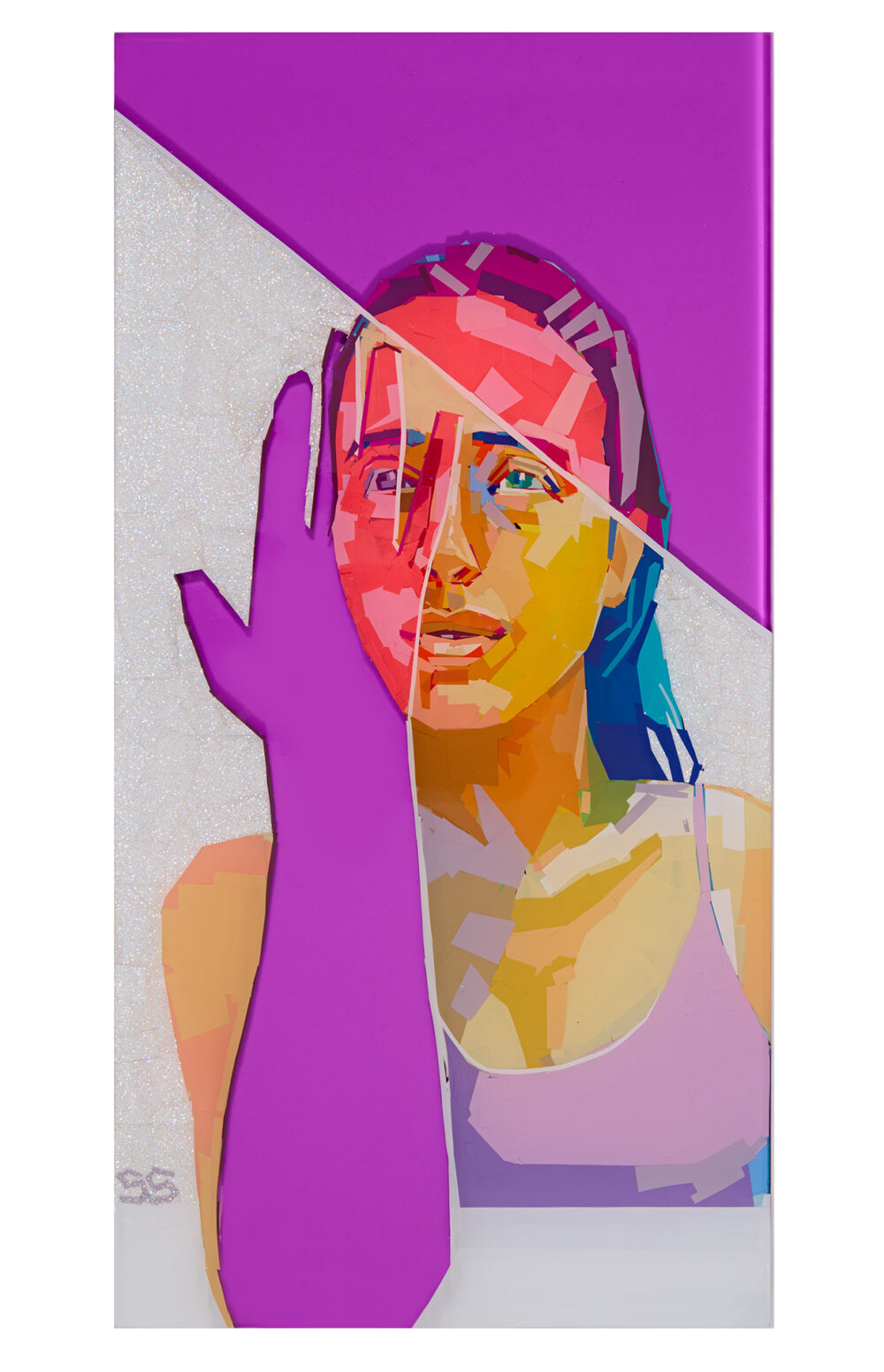 Talk Through the Hand - 8" x 15" - Image 2