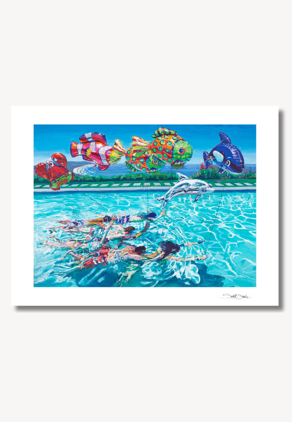 Fish Out of Water 24"x18" Giclée Print